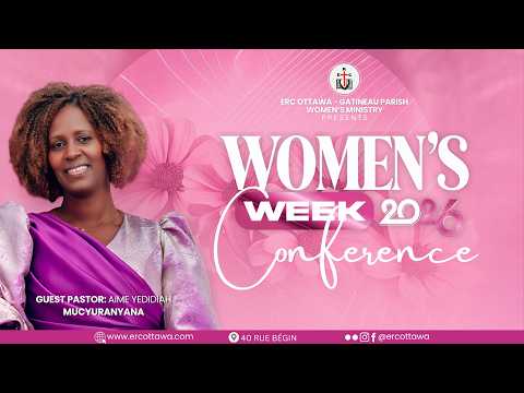 SUNDAY WOMEN'S WEEK SERVICE ON 12TH JULY 2026 WITH PASTOR AIME YEDIDIAH MUCYURANYANA
